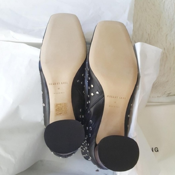 ❌ SOLD ❌ Helmut Lang Studded Black Ankle Boots - Picture 6 of 7